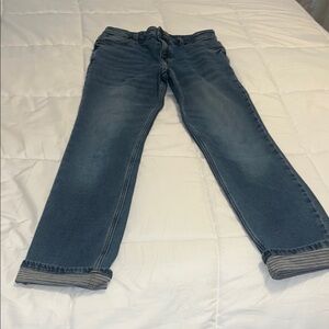 Premium Denim women’s cuffed jeans size 6